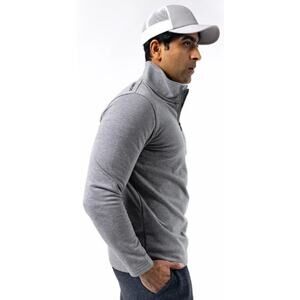 OOFOS Men's Cool Down 1/4 Zip Fleece Pullover Size XL (OOfos COOl Down)